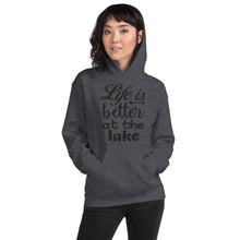 Load image into Gallery viewer, &#39;Life Is Better At The Lake&#39; Unisex Hoodie
