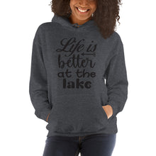 Load image into Gallery viewer, &#39;Life Is Better At The Lake&#39; Unisex Hoodie
