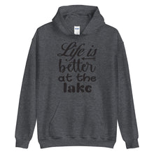 Load image into Gallery viewer, &#39;Life Is Better At The Lake&#39; Unisex Hoodie
