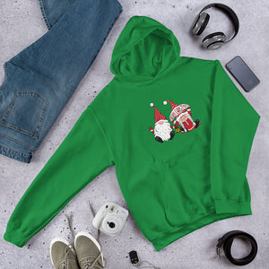 'Merry Christmas Gnome Couple' Unisex Hoodie