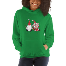 Load image into Gallery viewer, &#39;Merry Christmas Gnome Couple&#39; Unisex Hoodie
