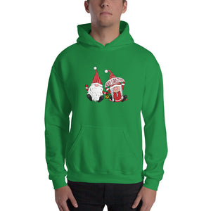 'Merry Christmas Gnome Couple' Unisex Hoodie