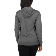 Load image into Gallery viewer, &#39;Lulu&#39;s Luxuries&#39; Pink Embroidery Unisex Zip Hoodie
