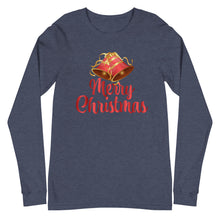 Load image into Gallery viewer, &#39;Merry Christmas Bells&#39; Unisex Long Sleeve Tee
