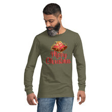 Load image into Gallery viewer, &#39;Merry Christmas Bells&#39; Unisex Long Sleeve Tee
