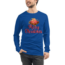 Load image into Gallery viewer, &#39;Merry Christmas Bells&#39; Unisex Long Sleeve Tee
