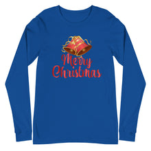 Load image into Gallery viewer, &#39;Merry Christmas Bells&#39; Unisex Long Sleeve Tee
