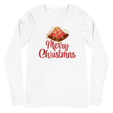 Load image into Gallery viewer, &#39;Merry Christmas Bells&#39; Unisex Long Sleeve Tee
