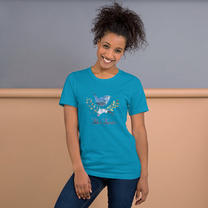 'Blue Bird Watching' Short-Sleeve Unisex T-Shirt