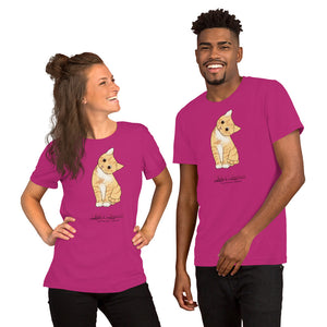 ‘Kitty Cat Head Tilt’ Short-Sleeve Unisex T-Shirt