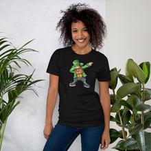 Load image into Gallery viewer, &#39;Dabbing Leprechaun Green St. Patrick&#39;s Day&#39; Short-Sleeve Unisex T-Shirt
