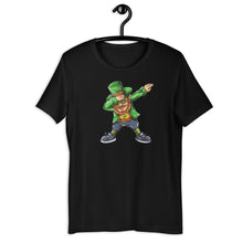 Load image into Gallery viewer, &#39;Dabbing Leprechaun Green St. Patrick&#39;s Day&#39; Short-Sleeve Unisex T-Shirt
