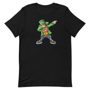 'Dabbing Leprechaun Green St. Patrick's Day' Short-Sleeve Unisex T-Shirt