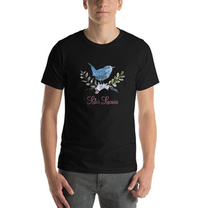 'Blue Bird Watching' Short-Sleeve Unisex T-Shirt