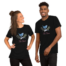 Load image into Gallery viewer, &#39;Blue Bird Watching&#39; Short-Sleeve Unisex T-Shirt
