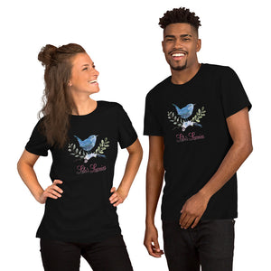 'Blue Bird Watching' Short-Sleeve Unisex T-Shirt