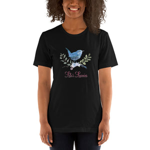 'Blue Bird Watching' Short-Sleeve Unisex T-Shirt