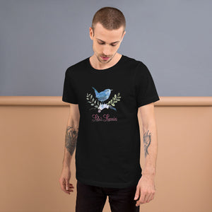 'Blue Bird Watching' Short-Sleeve Unisex T-Shirt