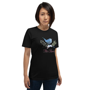 'Blue Bird Watching' Short-Sleeve Unisex T-Shirt