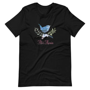 'Blue Bird Watching' Short-Sleeve Unisex T-Shirt