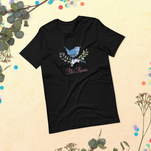 'Blue Bird Watching' Short-Sleeve Unisex T-Shirt