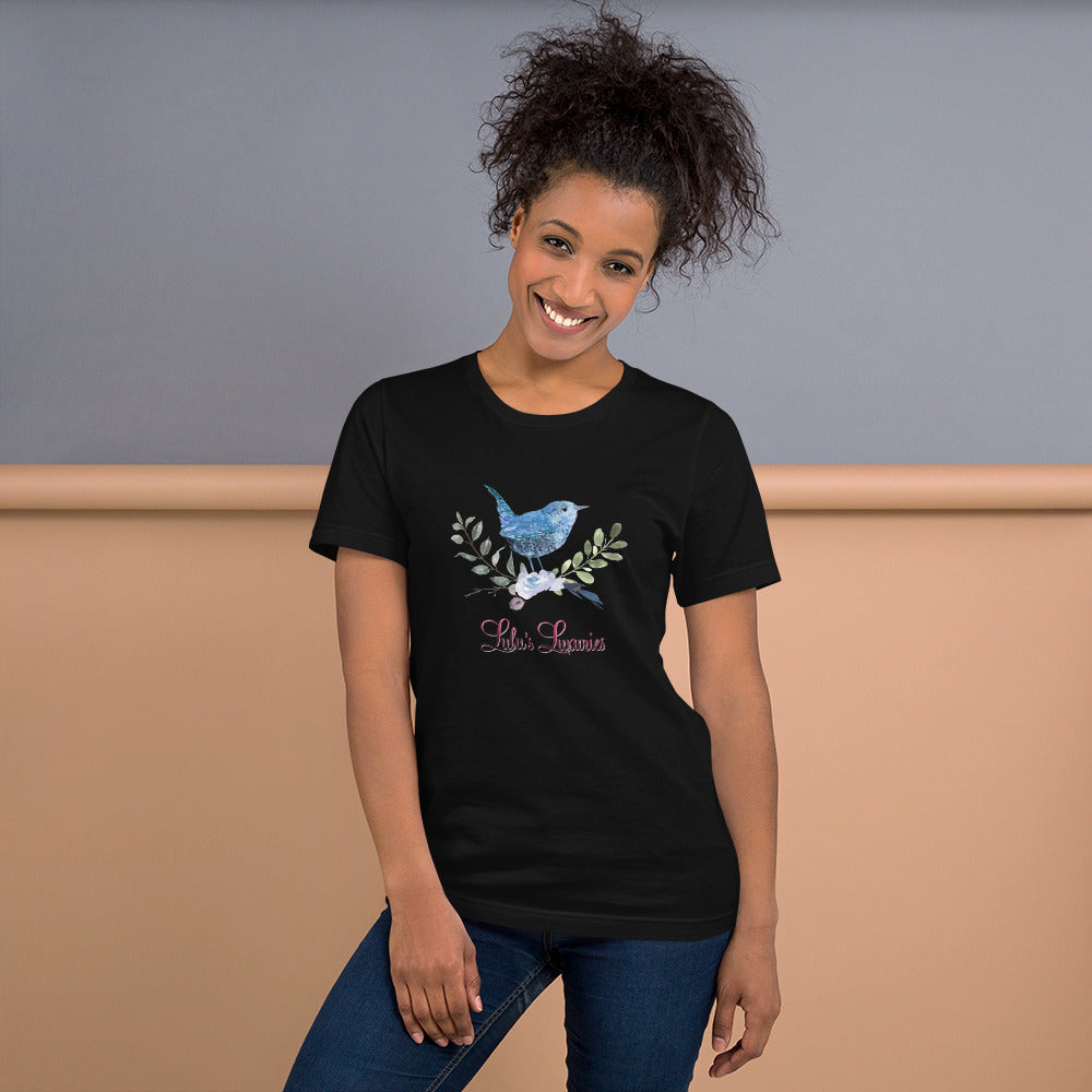 'Blue Bird Watching' Short-Sleeve Unisex T-Shirt