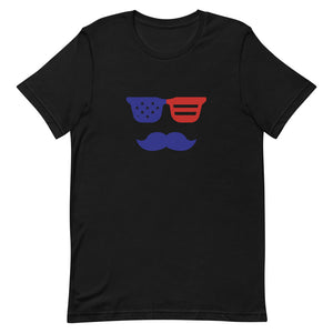 'True American Mustache' Short-Sleeve Unisex T-Shirt