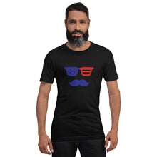 Load image into Gallery viewer, &#39;True American Mustache&#39; Short-Sleeve Unisex T-Shirt
