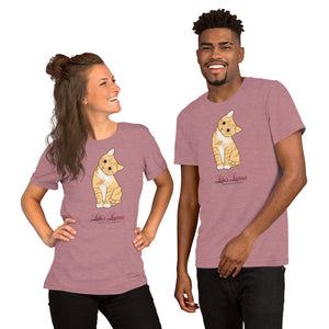 ‘Kitty Cat Head Tilt’ Short-Sleeve Unisex T-Shirt