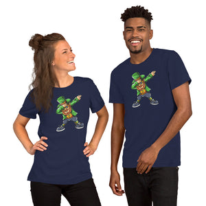 'Dabbing Leprechaun Green St. Patrick's Day' Short-Sleeve Unisex T-Shirt