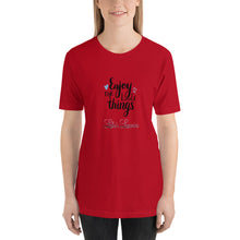 Load image into Gallery viewer, &#39;Enjoy The Little Things&#39; Short-Sleeve Unisex T-Shirt
