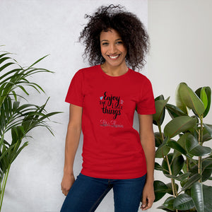 'Enjoy The Little Things' Short-Sleeve Unisex T-Shirt