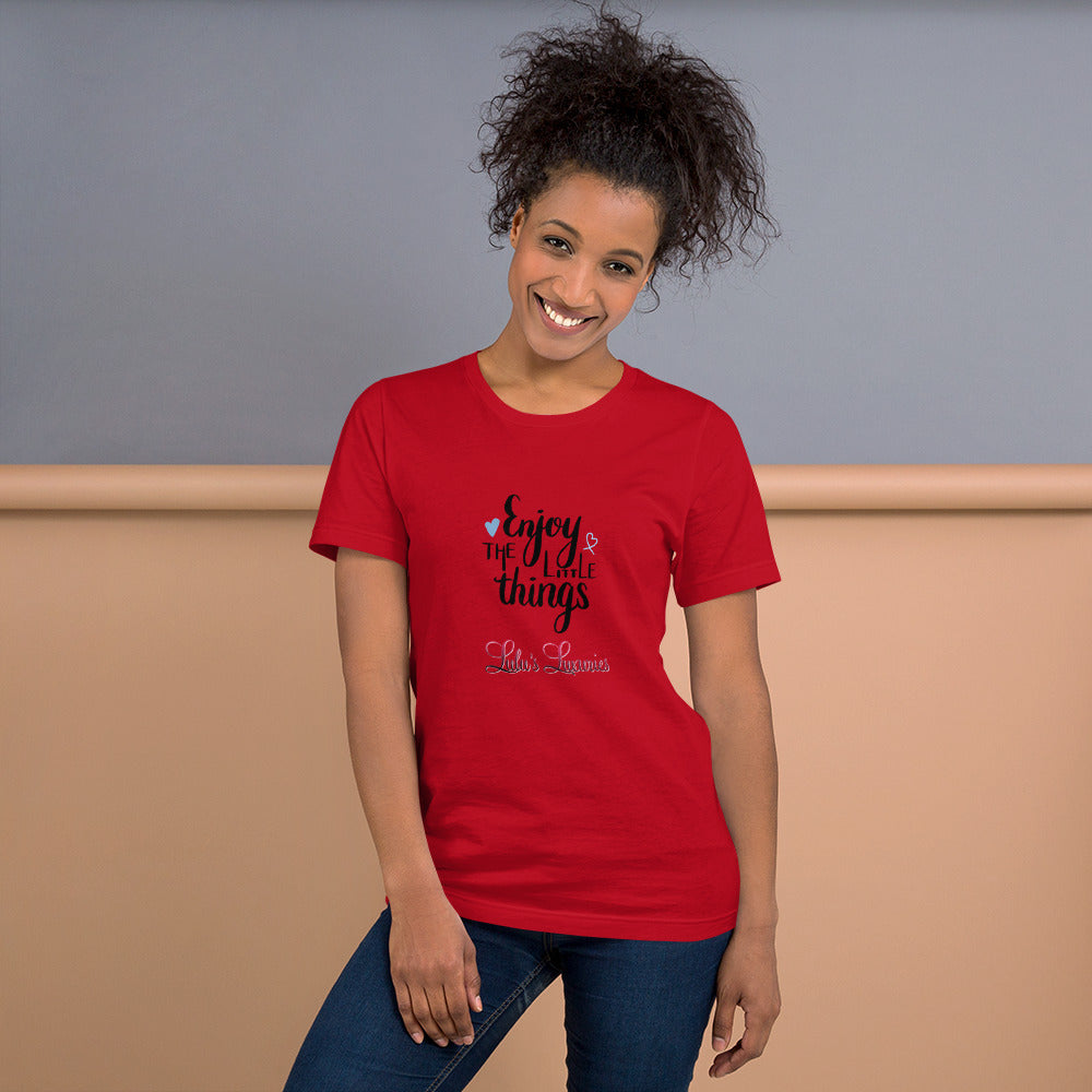 'Enjoy The Little Things' Short-Sleeve Unisex T-Shirt