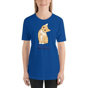 ‘Kitty Cat Head Tilt’ Short-Sleeve Unisex T-Shirt