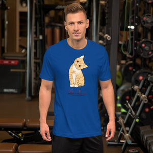 ‘Kitty Cat Head Tilt’ Short-Sleeve Unisex T-Shirt