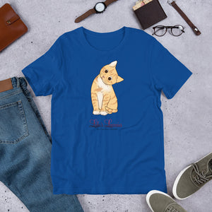 ‘Kitty Cat Head Tilt’ Short-Sleeve Unisex T-Shirt