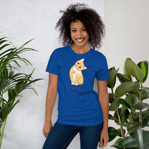 ‘Kitty Cat Head Tilt’ Short-Sleeve Unisex T-Shirt