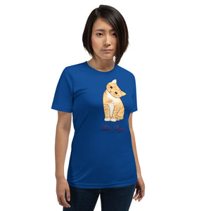 ‘Kitty Cat Head Tilt’ Short-Sleeve Unisex T-Shirt