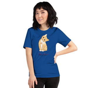 ‘Kitty Cat Head Tilt’ Short-Sleeve Unisex T-Shirt