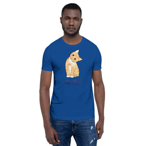 ‘Kitty Cat Head Tilt’ Short-Sleeve Unisex T-Shirt