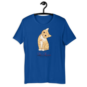 ‘Kitty Cat Head Tilt’ Short-Sleeve Unisex T-Shirt