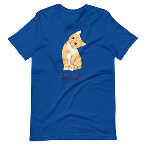 ‘Kitty Cat Head Tilt’ Short-Sleeve Unisex T-Shirt