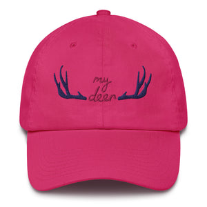 'My Deer' Made in USA Cotton Cap Hat