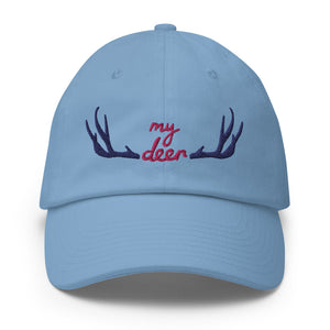 'My Deer' Made in USA Cotton Cap Hat