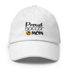 Load image into Gallery viewer, ‘Proud Soccer Mom’ Made In USA Cotton Cap
