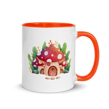 Load image into Gallery viewer, &#39;Mushroom Cottage Core&#39; Mug with Color Inside
