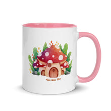 Load image into Gallery viewer, &#39;Mushroom Cottage Core&#39; Mug with Color Inside
