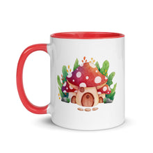 Load image into Gallery viewer, &#39;Mushroom Cottage Core&#39; Mug with Color Inside
