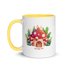 Load image into Gallery viewer, &#39;Mushroom Cottage Core&#39; Mug with Color Inside
