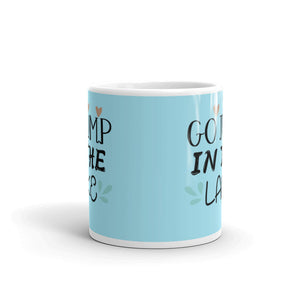 'Go Jump In The Lake' Camping Mug